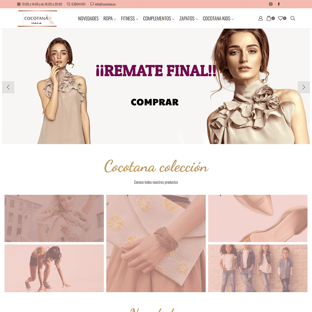 Diseño tienda online Almeria